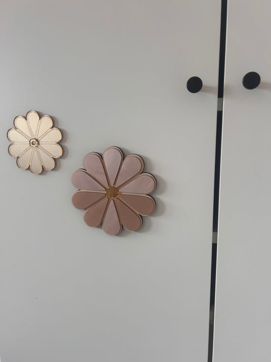 Akryl blomster skilt