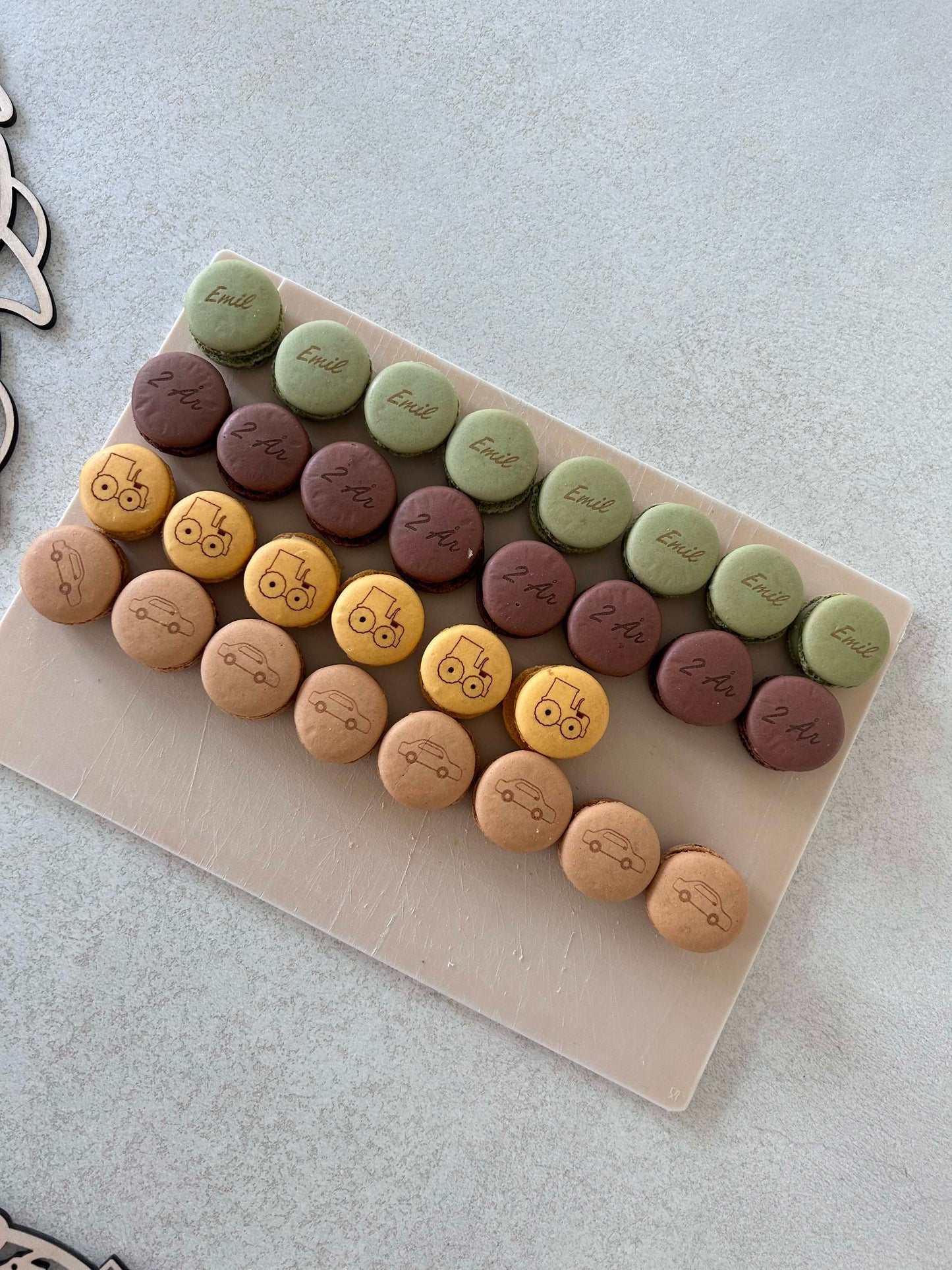 Graveret macarons