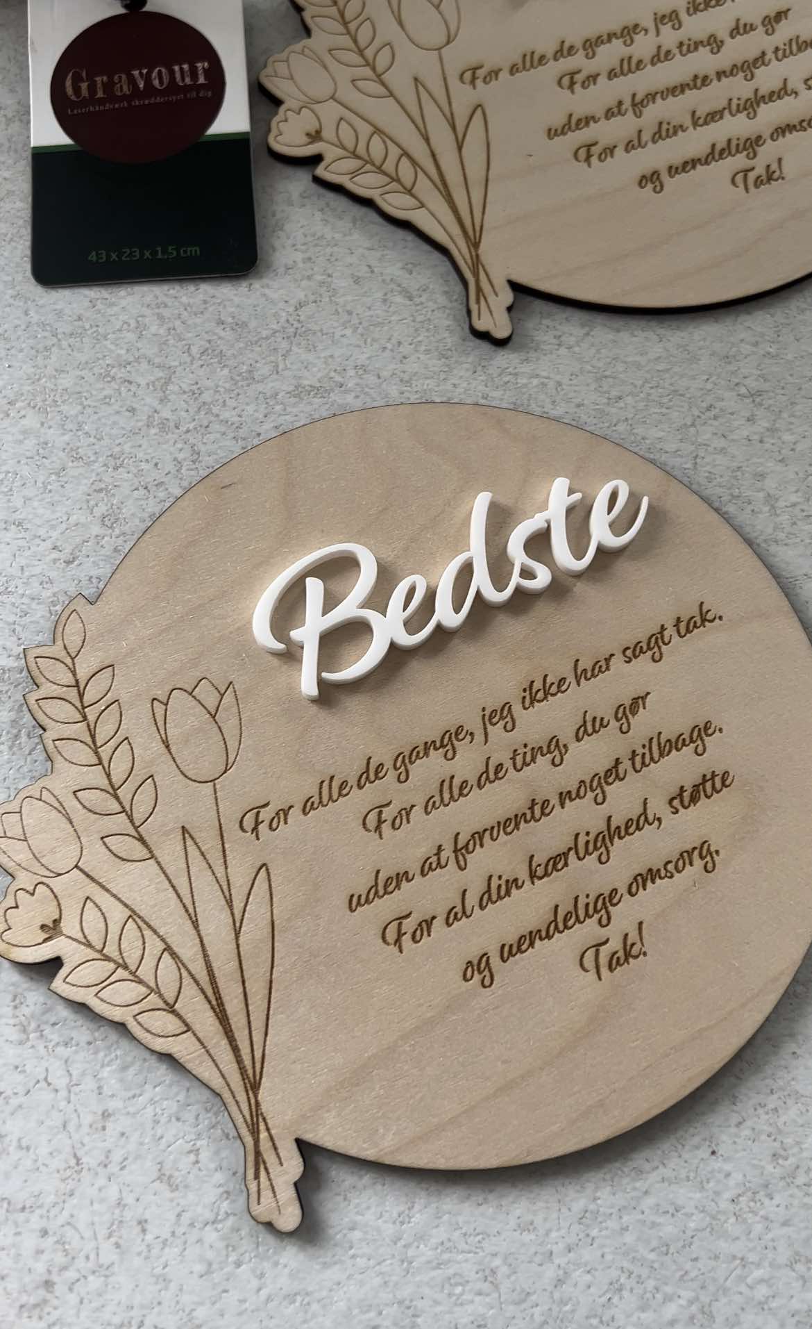 Blomsterplatte Bedste