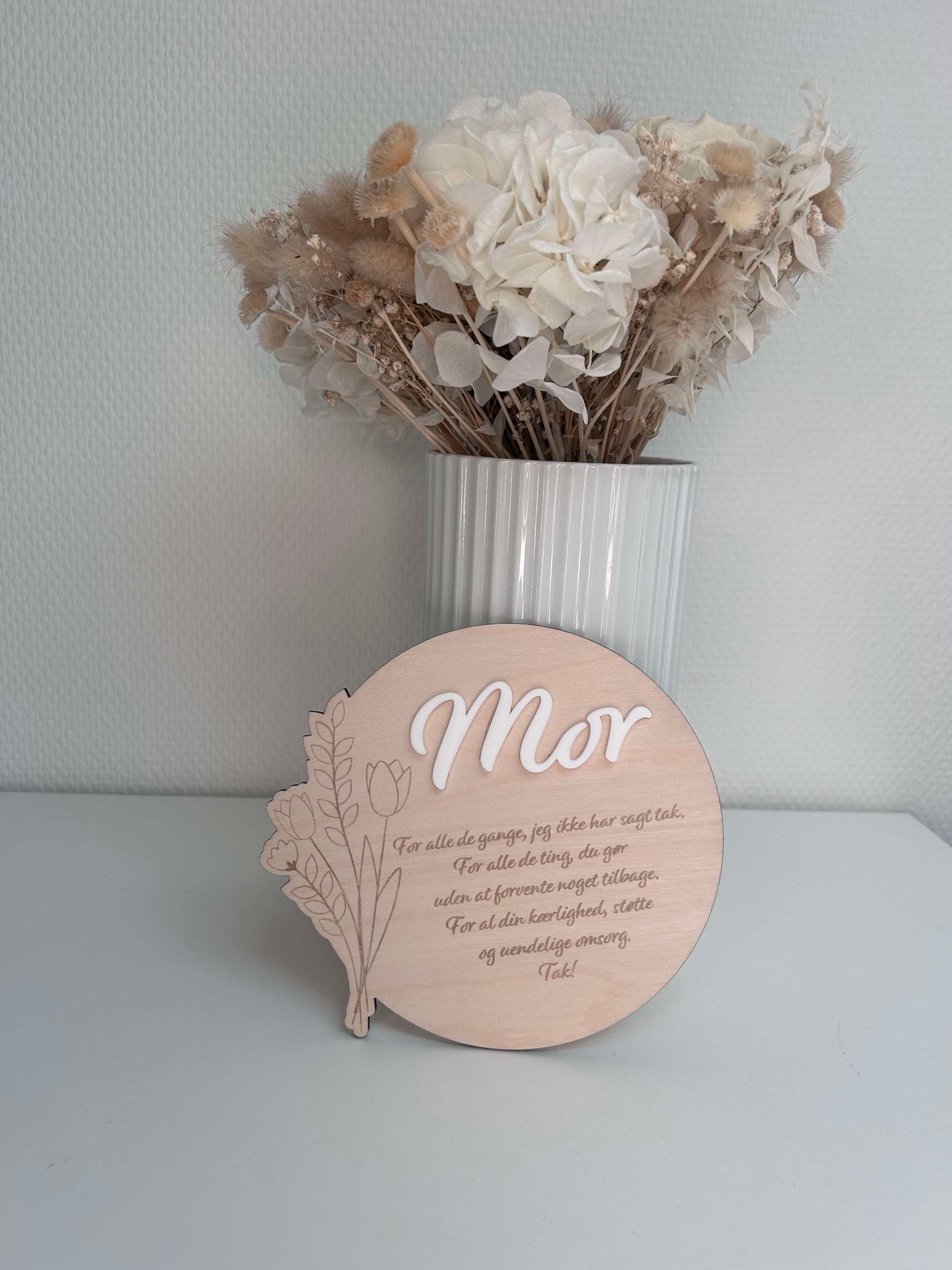 Blomsterplatte Mor