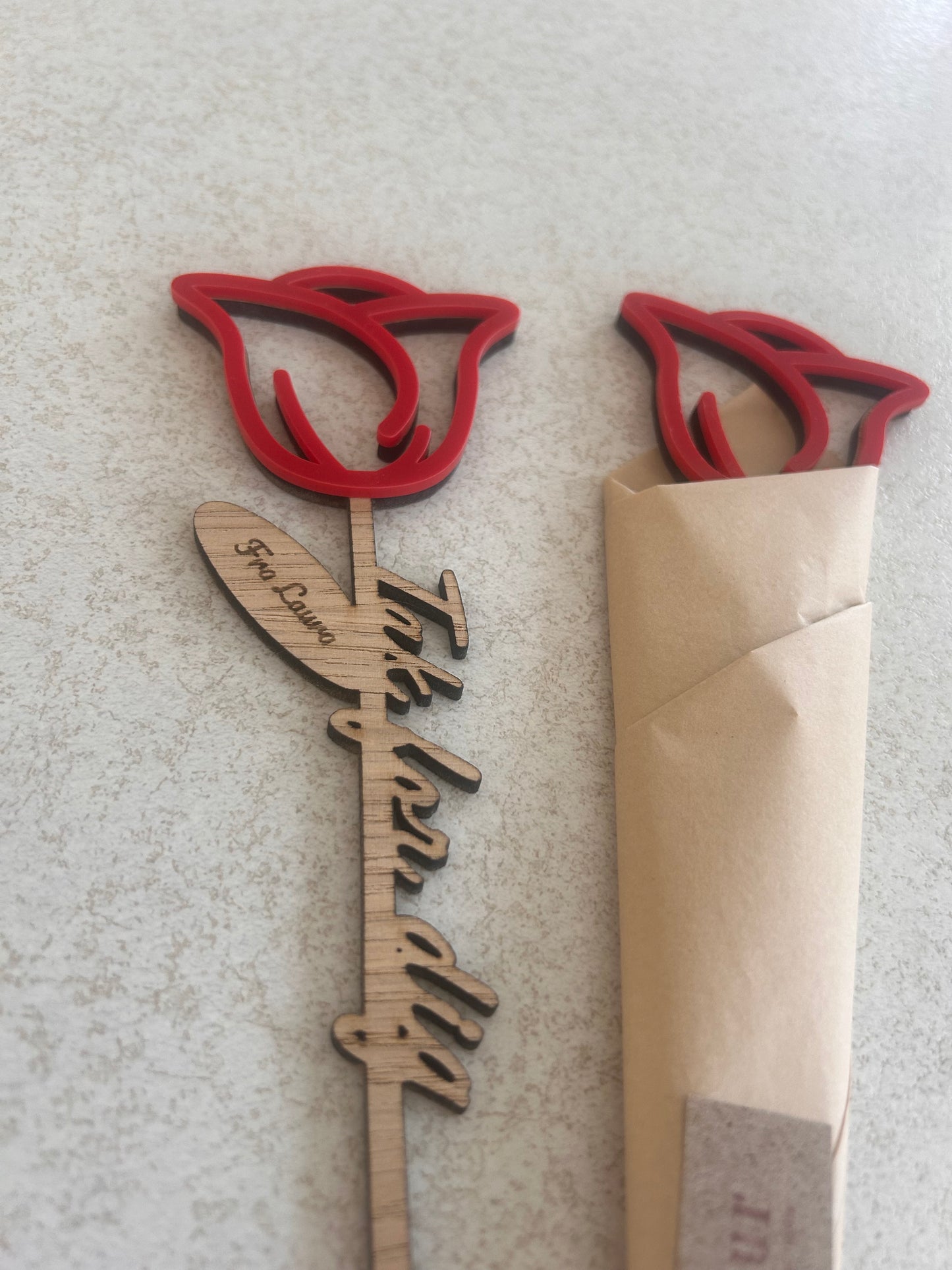 Evighedsblomst, Tak for dig, Rød