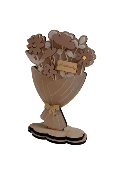 Evighedsbuket, med personlig hilsen