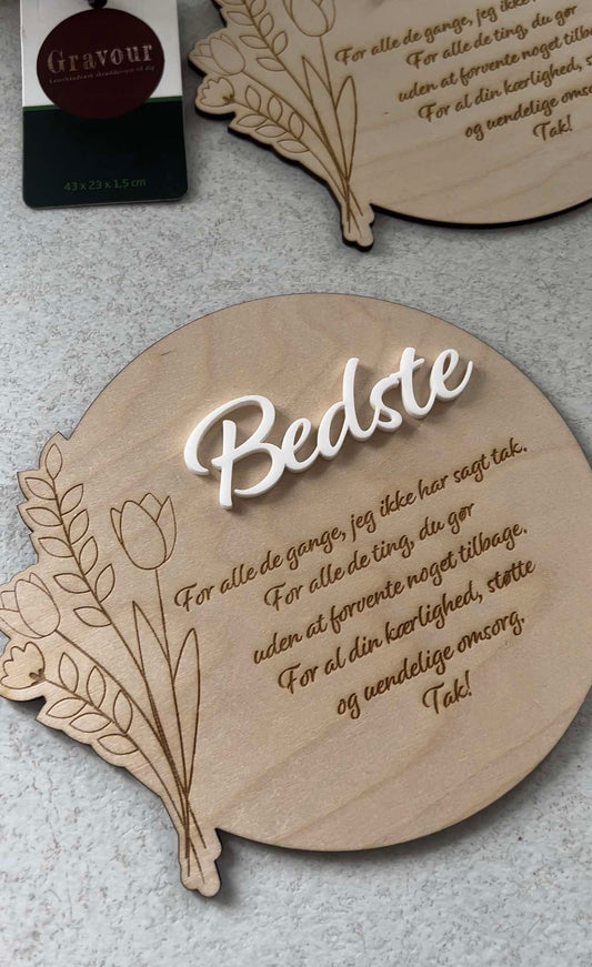 Blomsterplatte Bedste