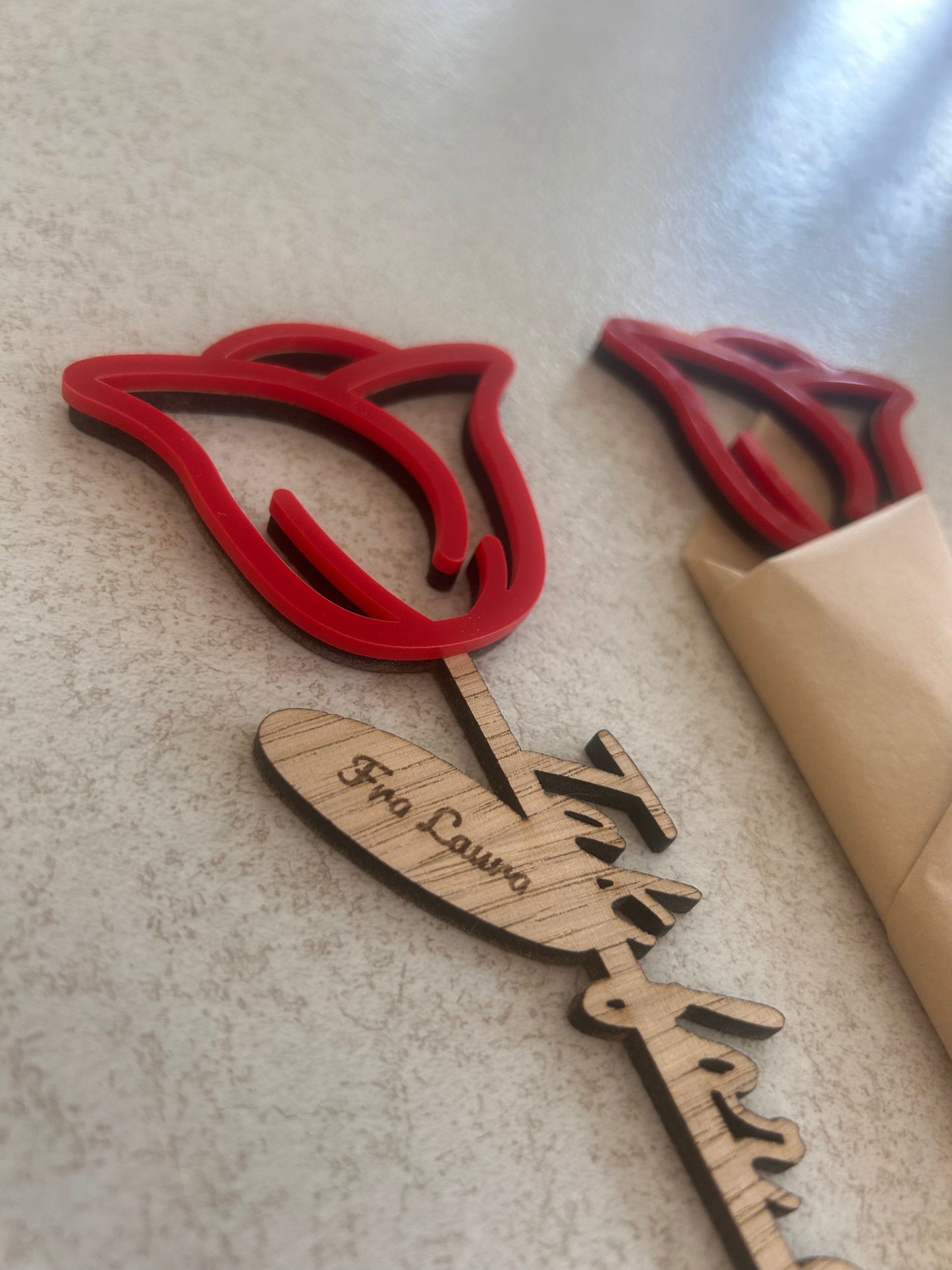 Evighedsblomst, Tak for dig, Rød