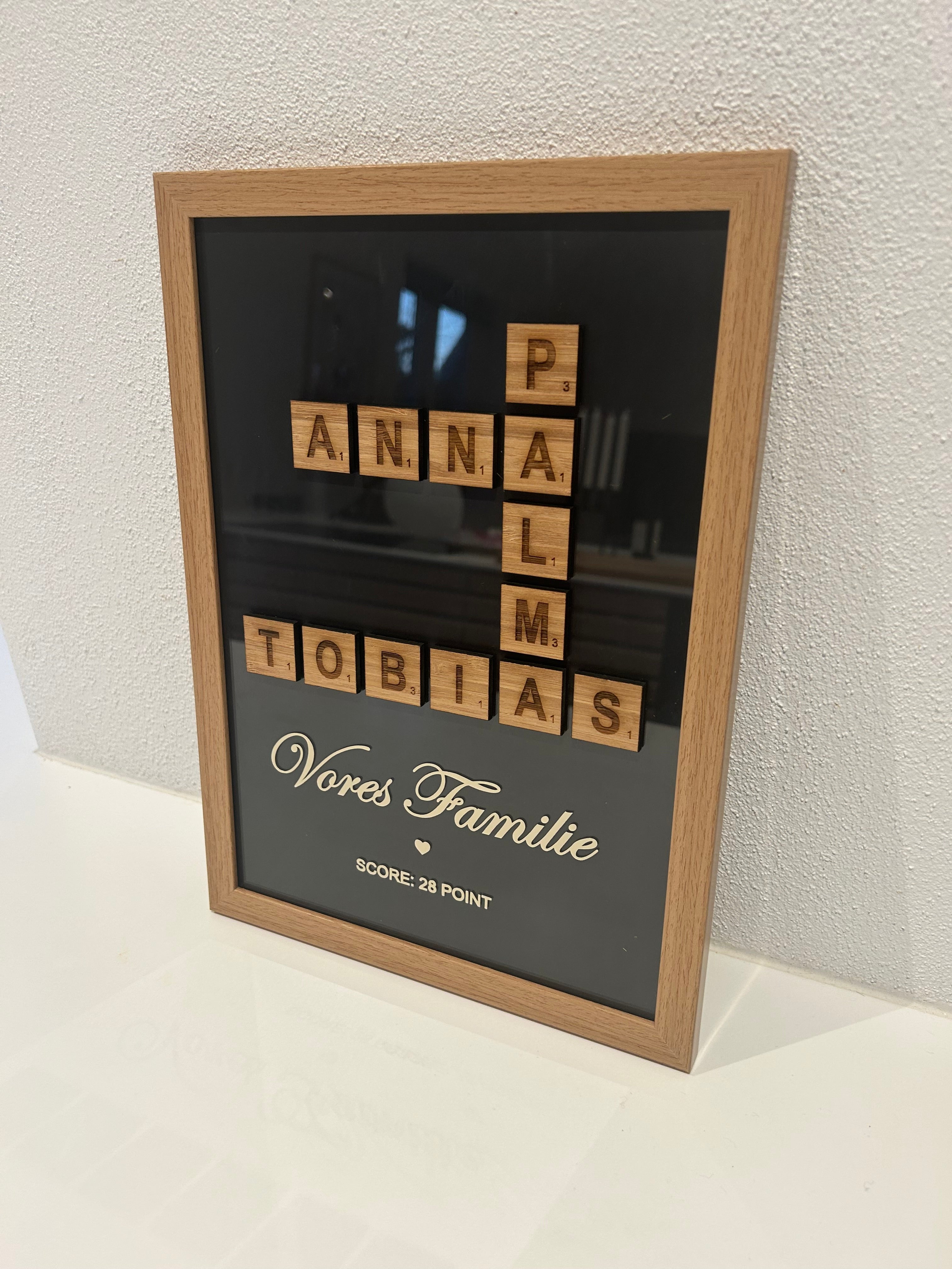 Scrabble plakat