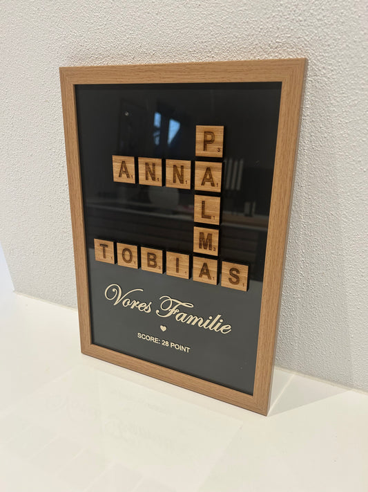 Scrabble plakat