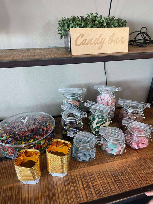 Candy bar skilt