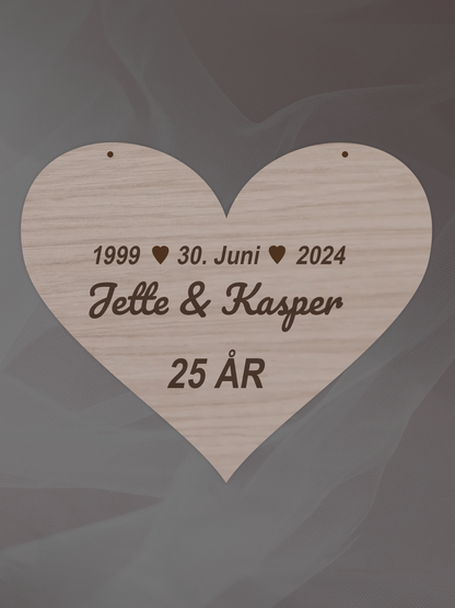 Æresport skilt med 3 linjer